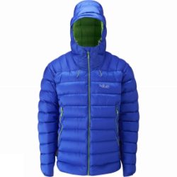 Rab Mens Electron Jacket Pluto/Wasabi